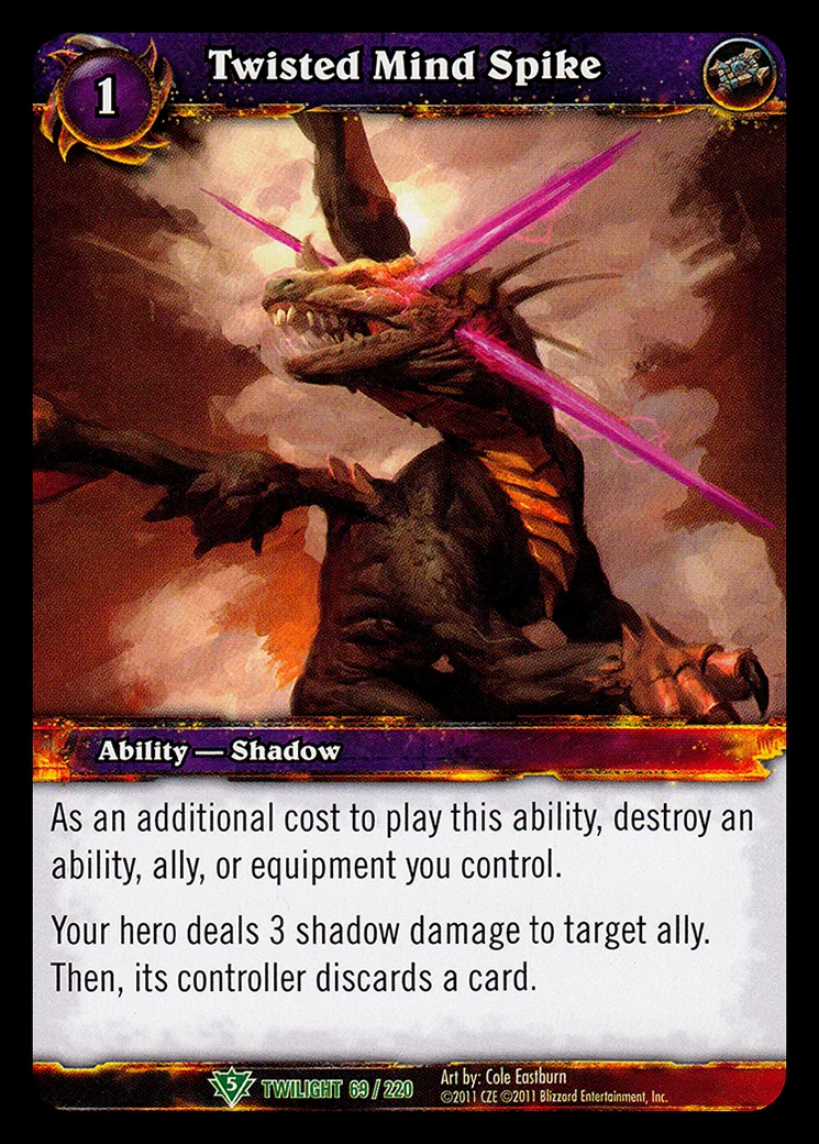 Card scan: Twisted Mind Spike