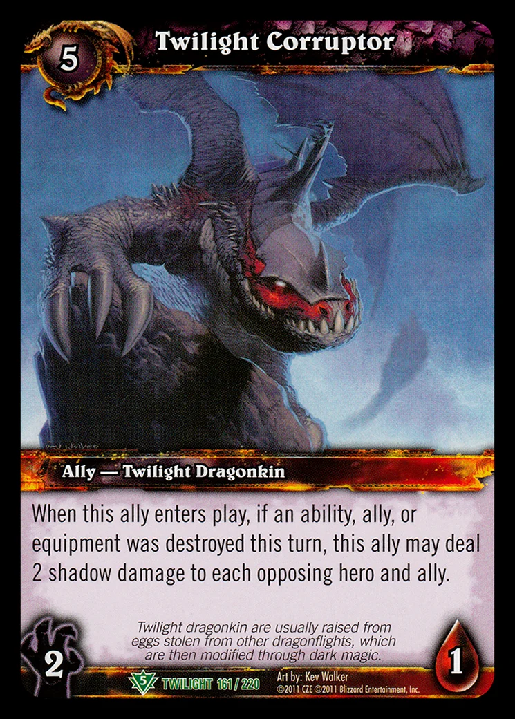 Card scan: Twilight Corruptor