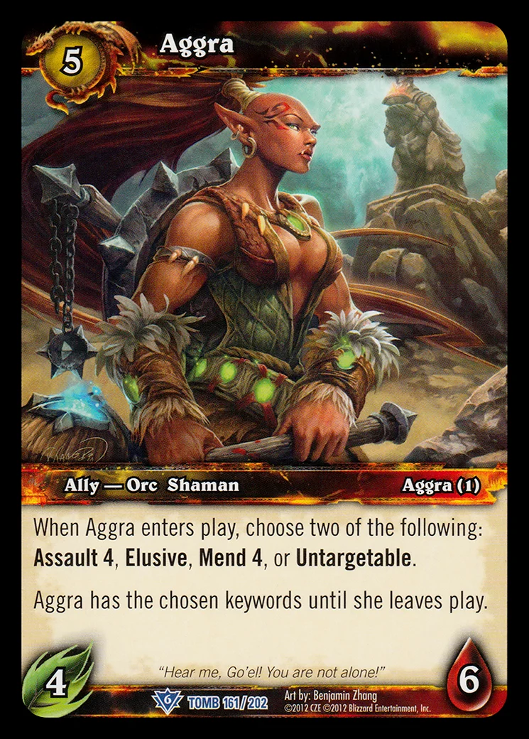 Card scan: Aggra