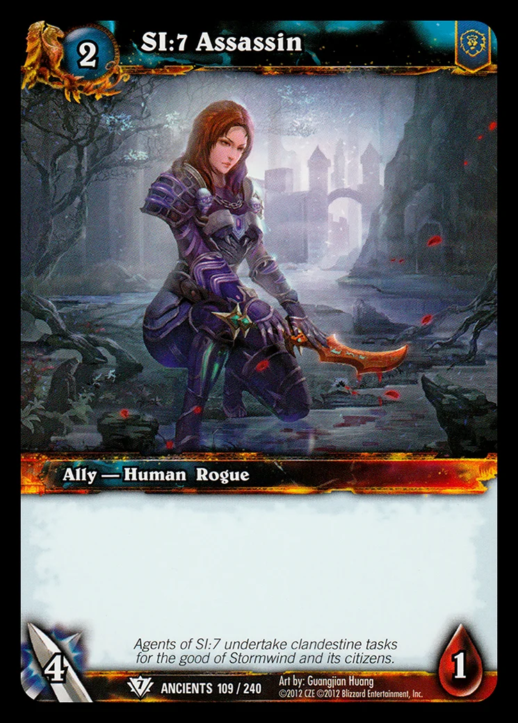 Card scan: SI:7 Assassin