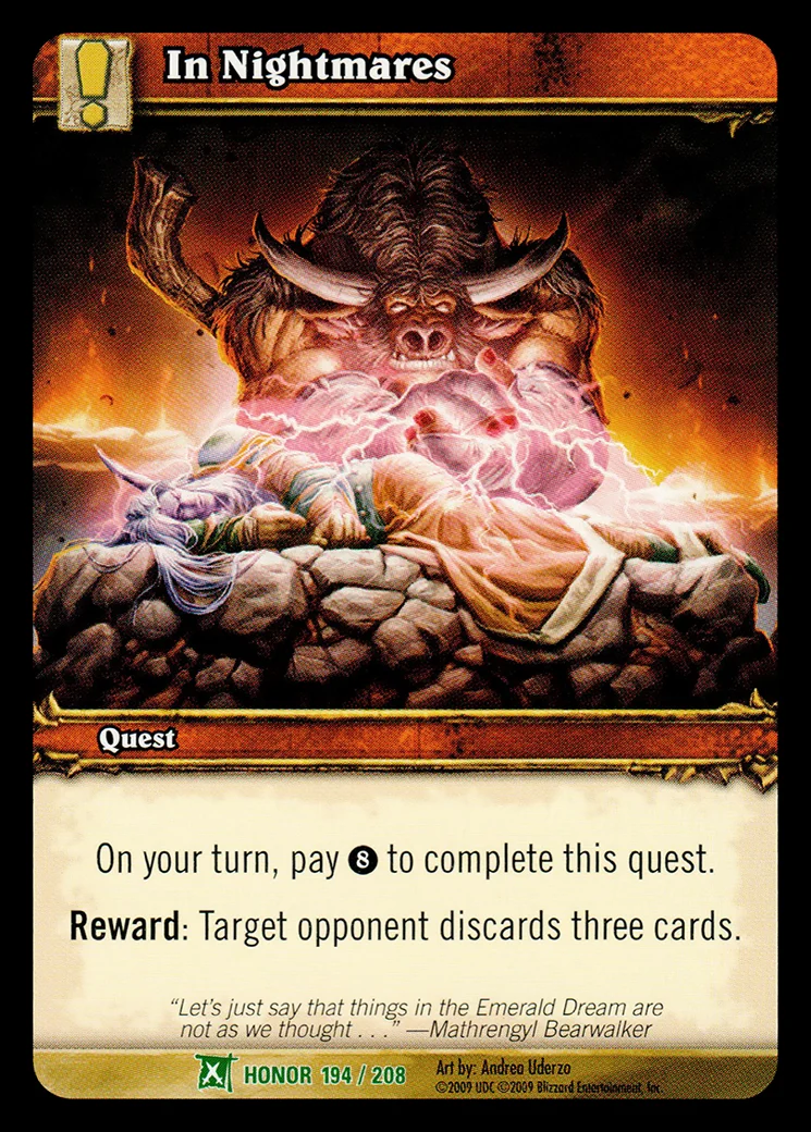 Card scan: In Nightmares