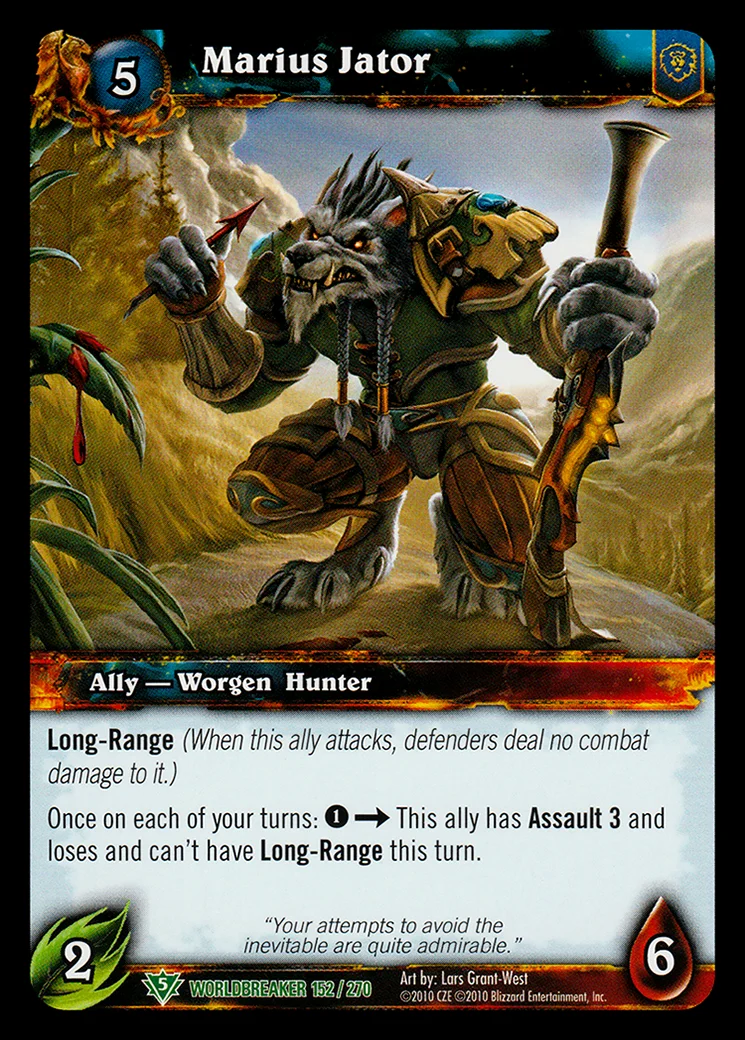 Card scan: Marius Jator
