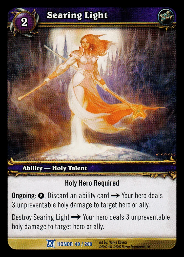 Card scan: Searing Light