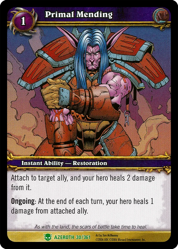 Card scan: Primal Mending