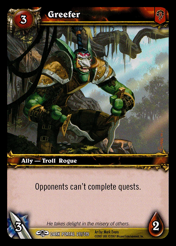 Card scan: Greefer