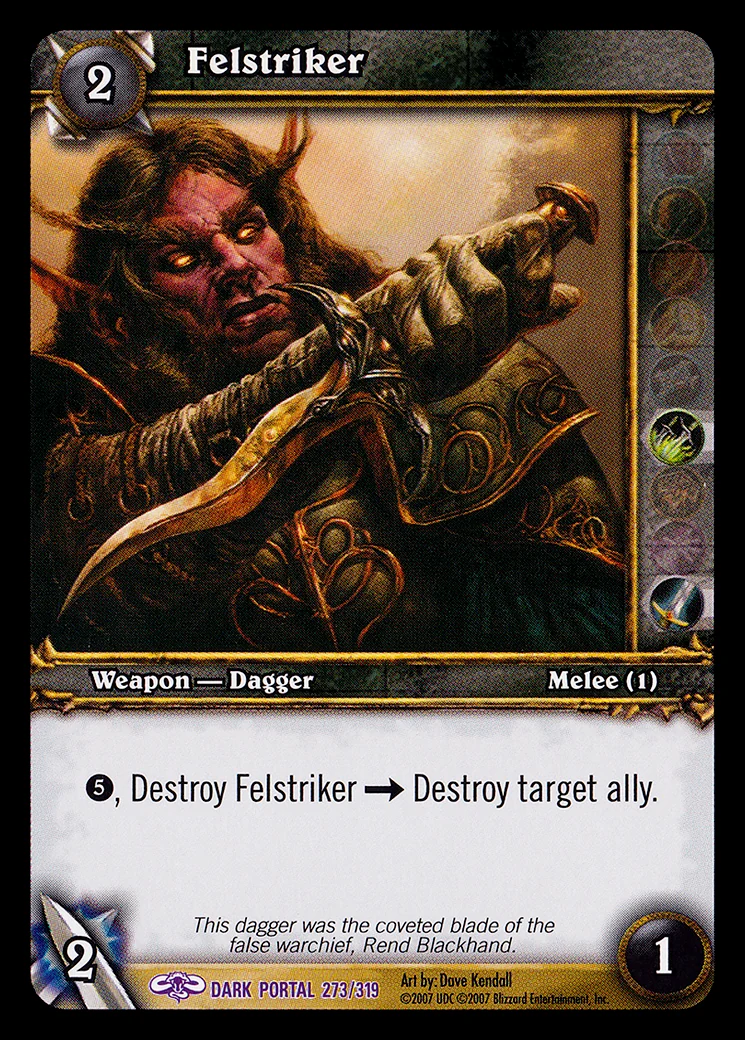 Card scan: Felstriker
