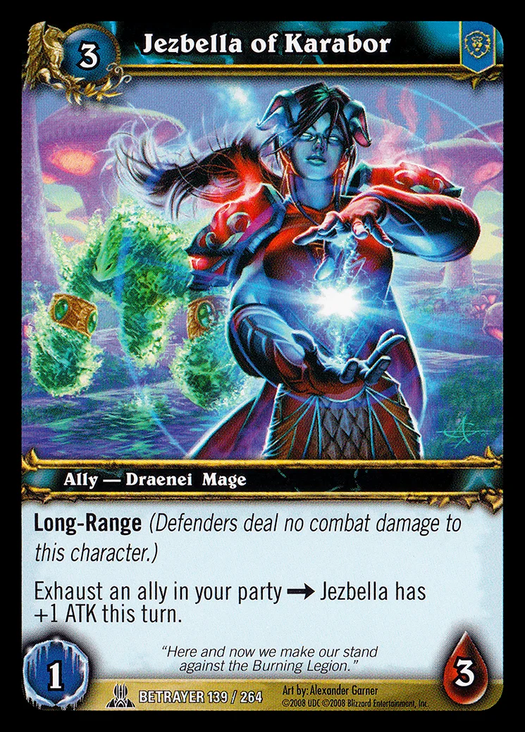 Card scan: Jezbella of Karabor