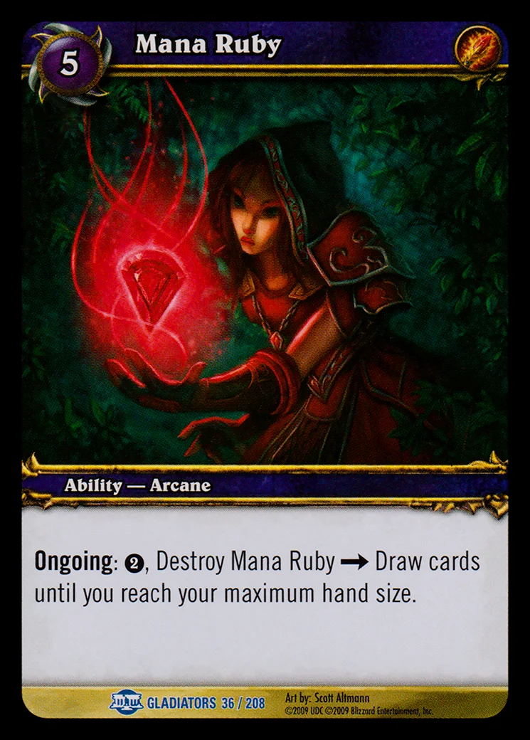 Card scan: Mana Ruby