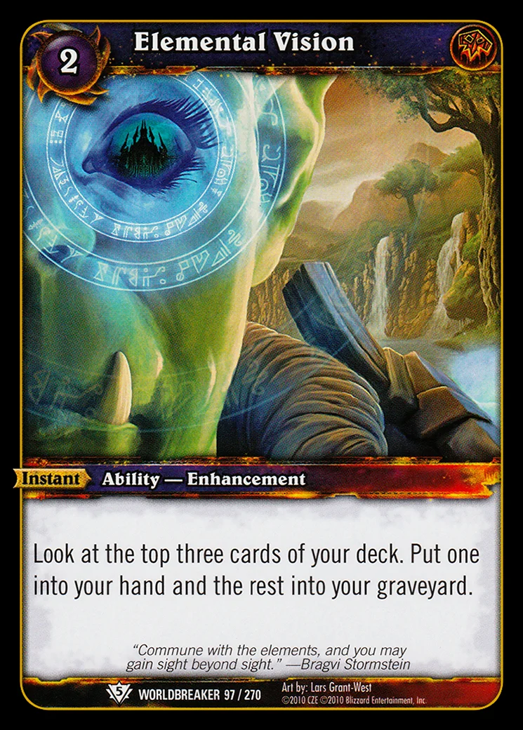 Card scan: Elemental Vision