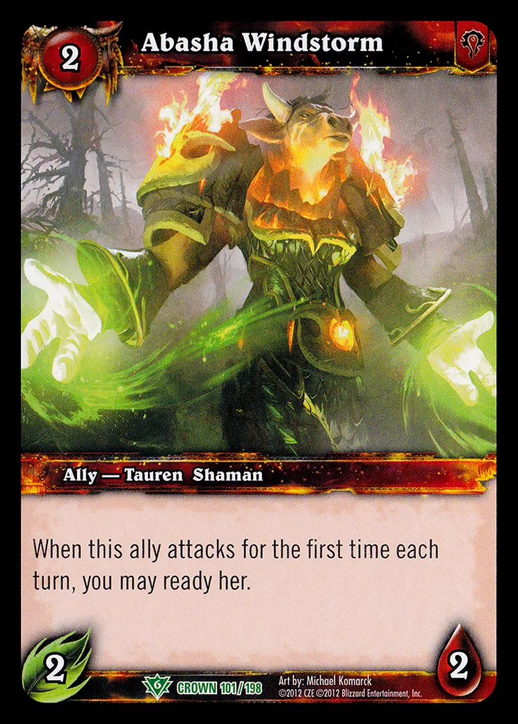 Card scan: Abasha Windstorm