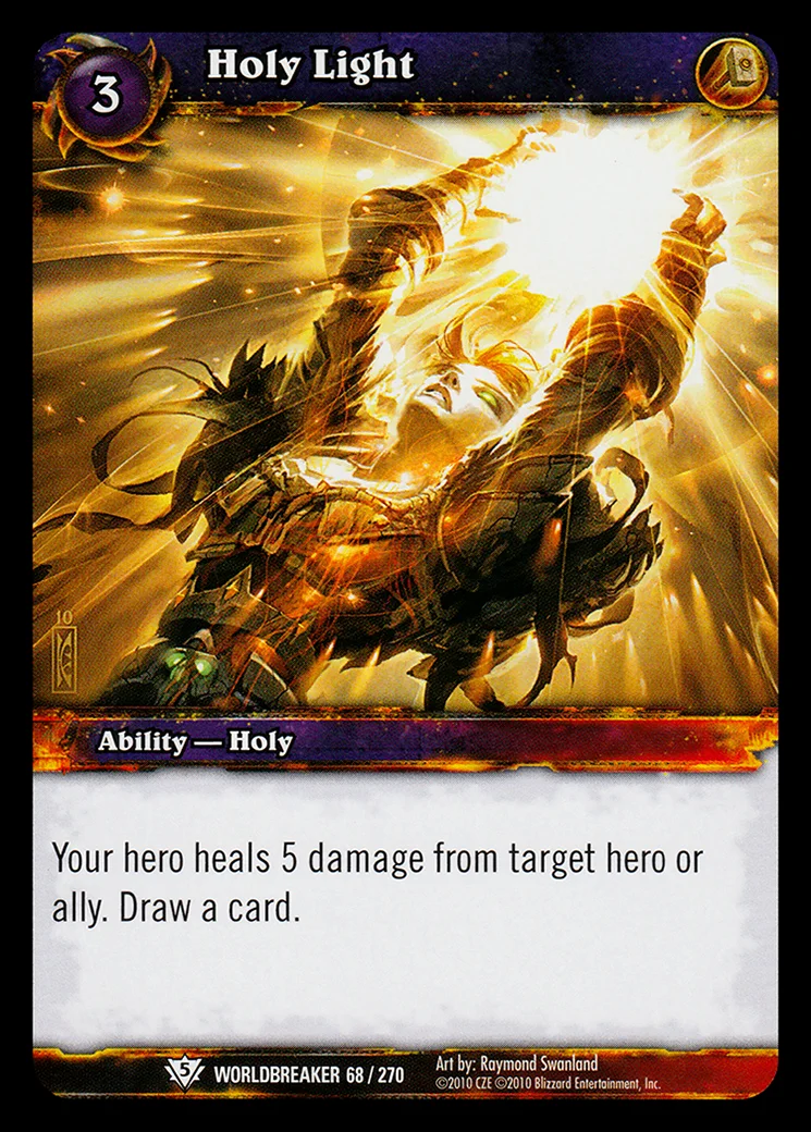 Card scan: Holy Light