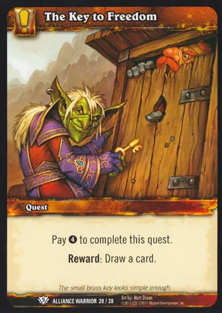 Card scan: The Key to Freedom
