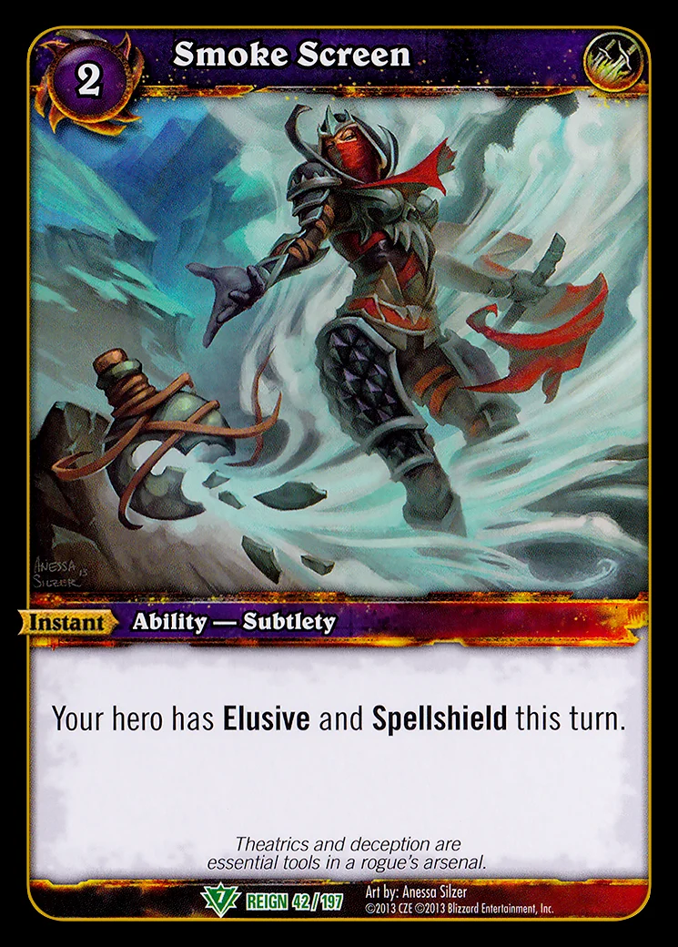 Card scan: Smoke Screen