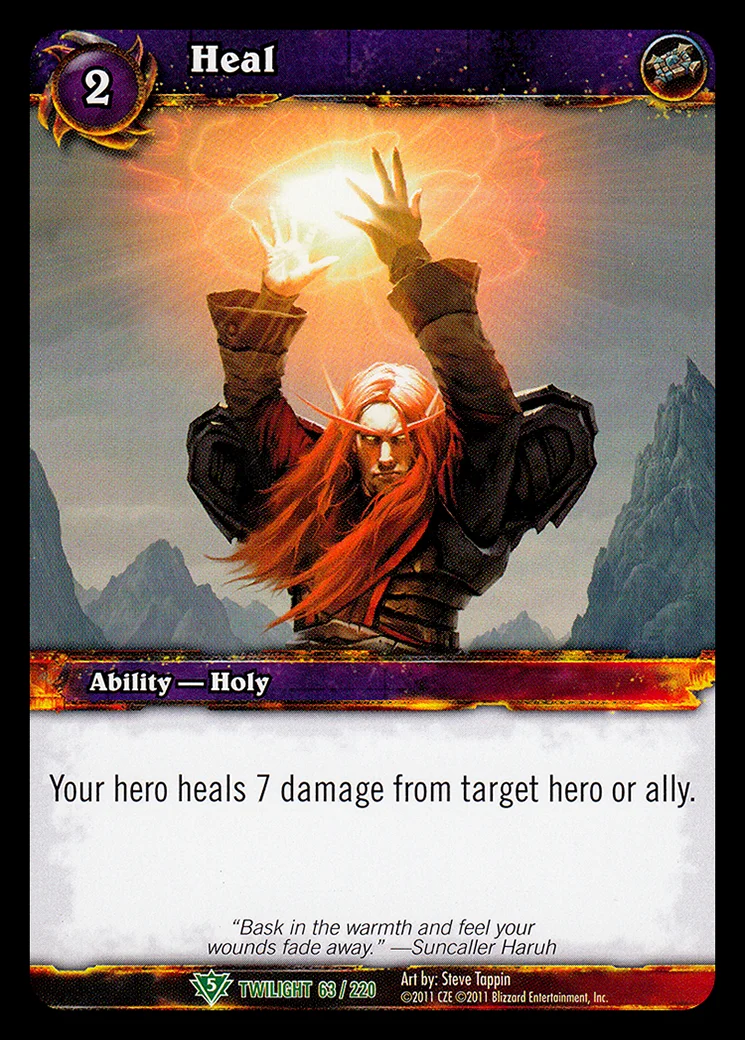 Card scan: Heal