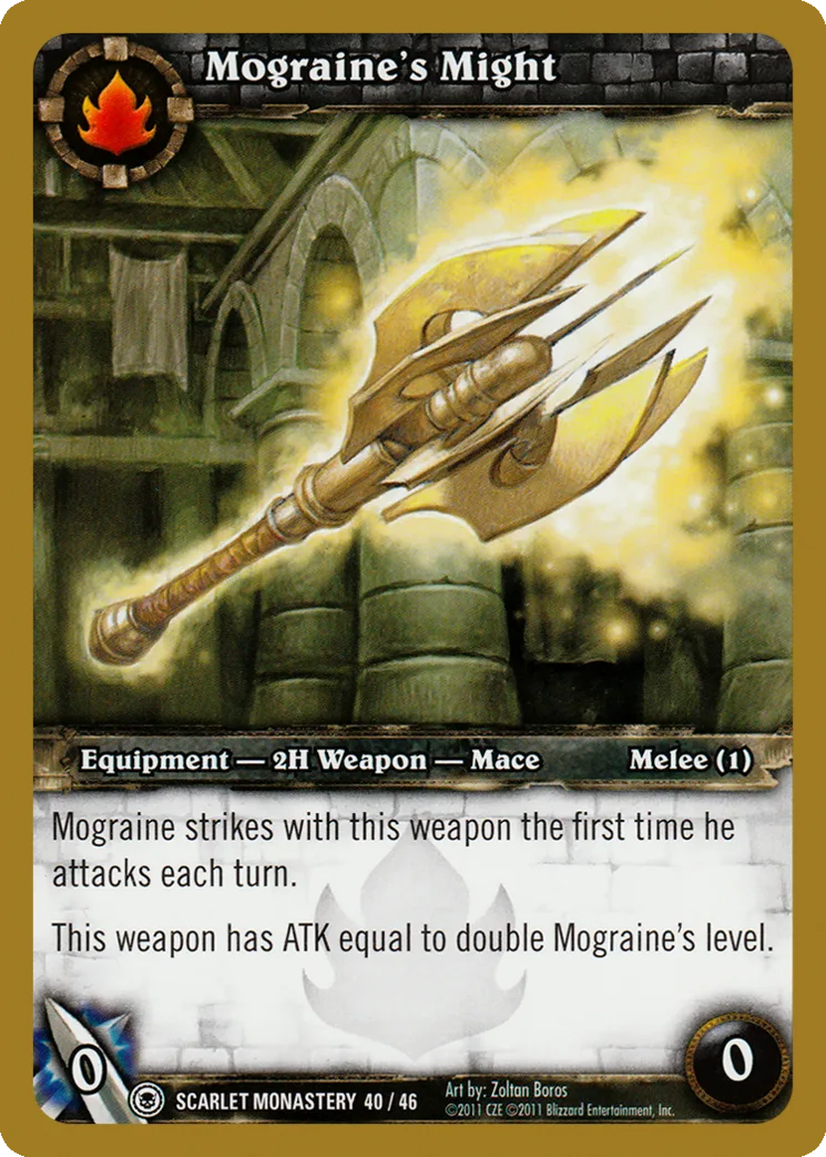 Card scan: Mograine's Might