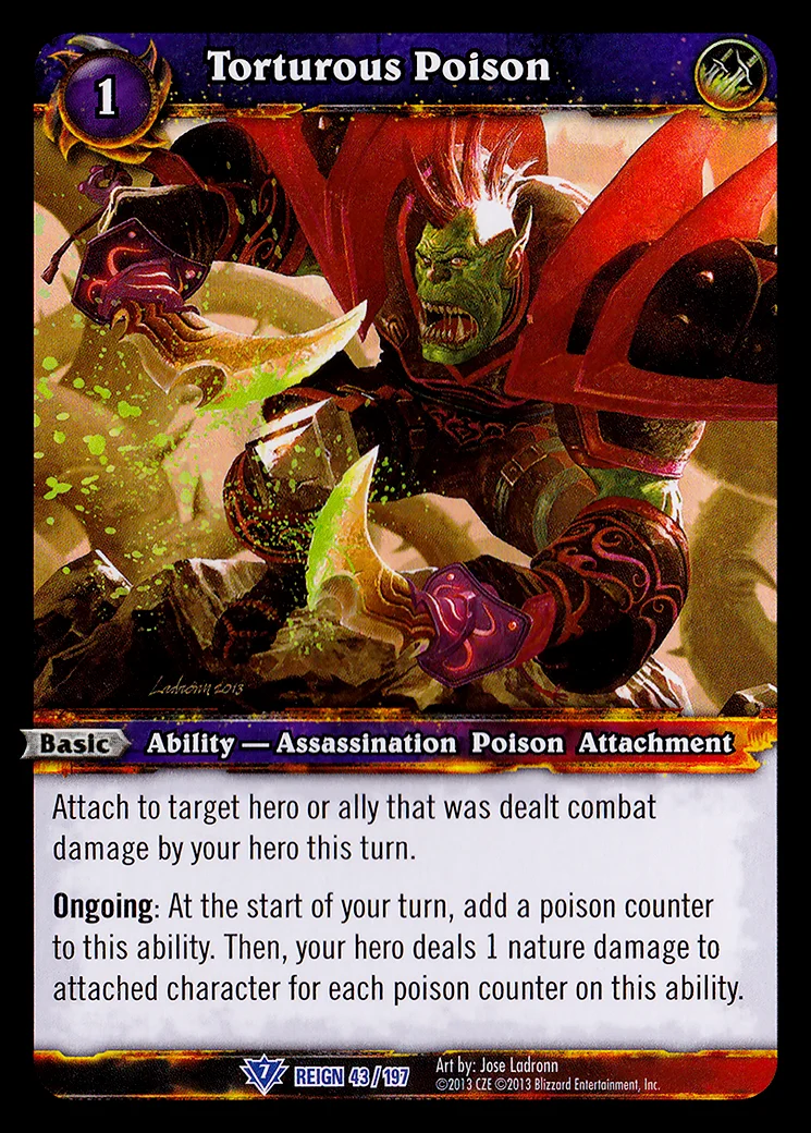 Card scan: Torturous Poison