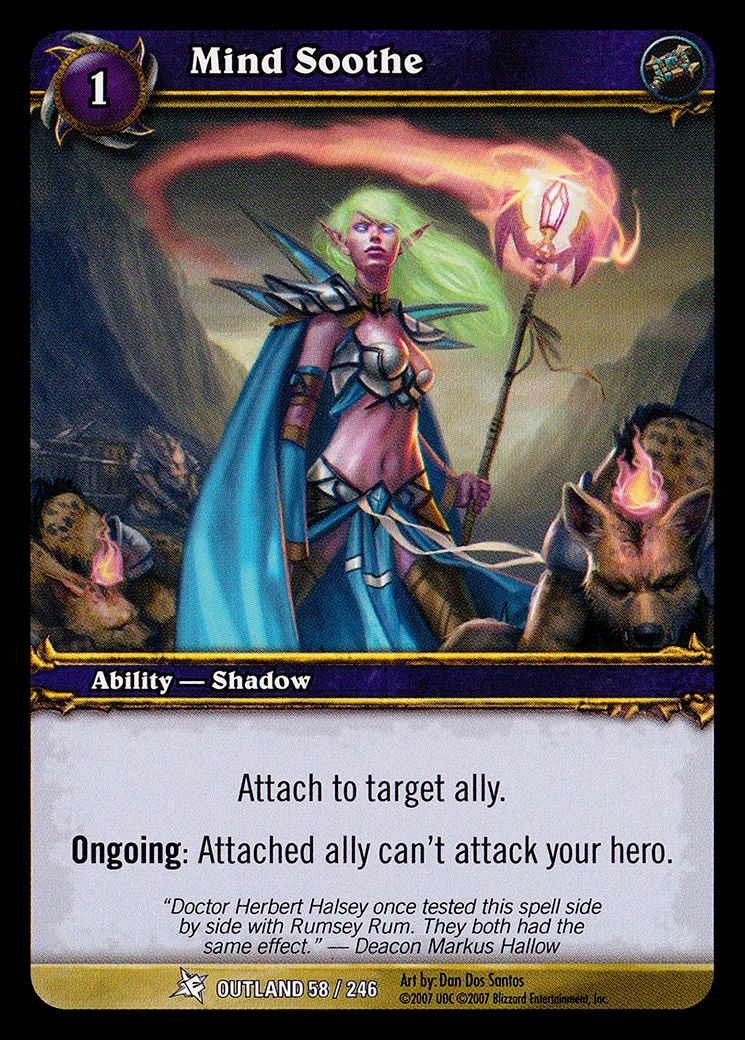 Card scan: Mind Soothe