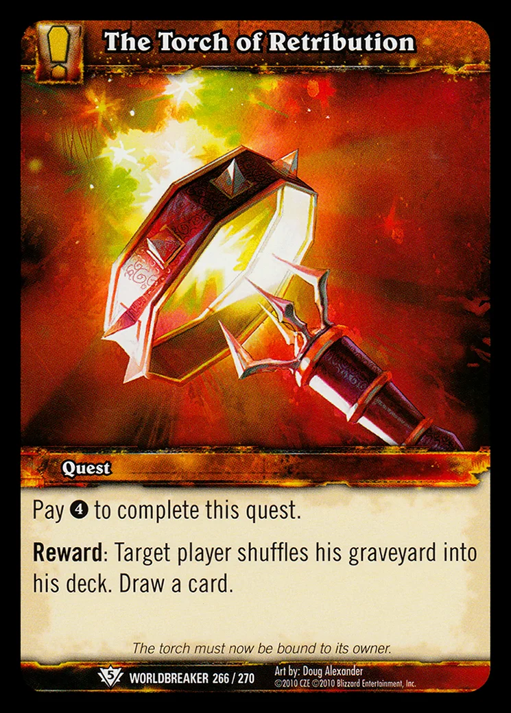 Card scan: The Torch of Retribution