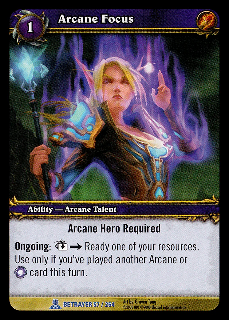 Card scan: Arcane Focus