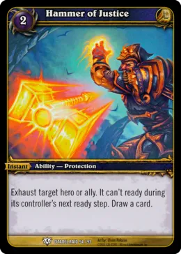 Card scan: Hammer of Justice