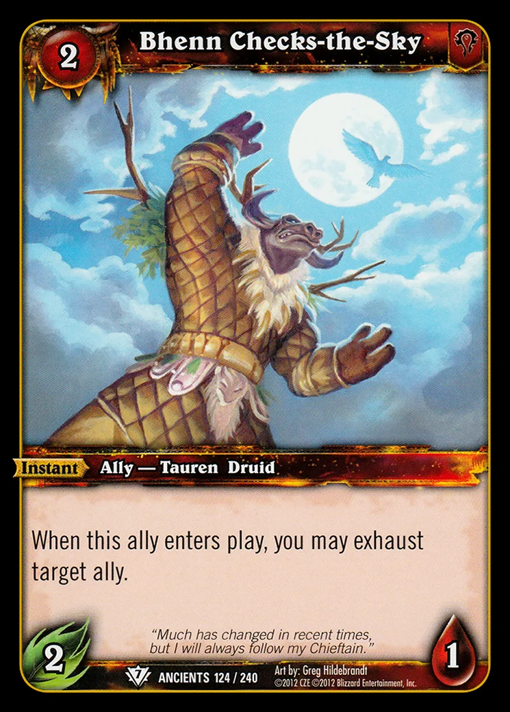 Card scan: Bhenn Checks-the-Sky