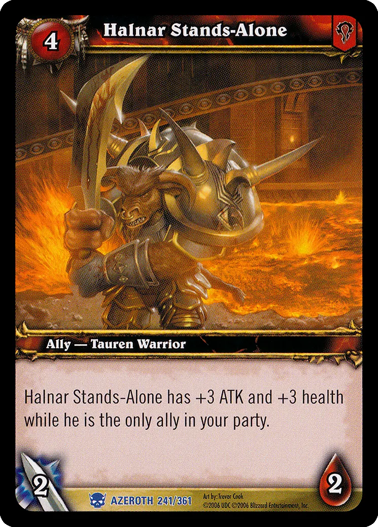 Card scan: Halnar Stands-Alone