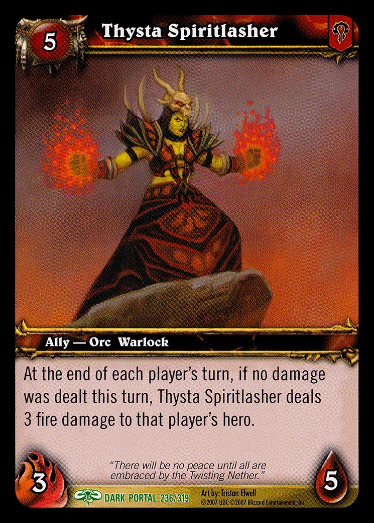 Card scan: Thysta Spiritlasher