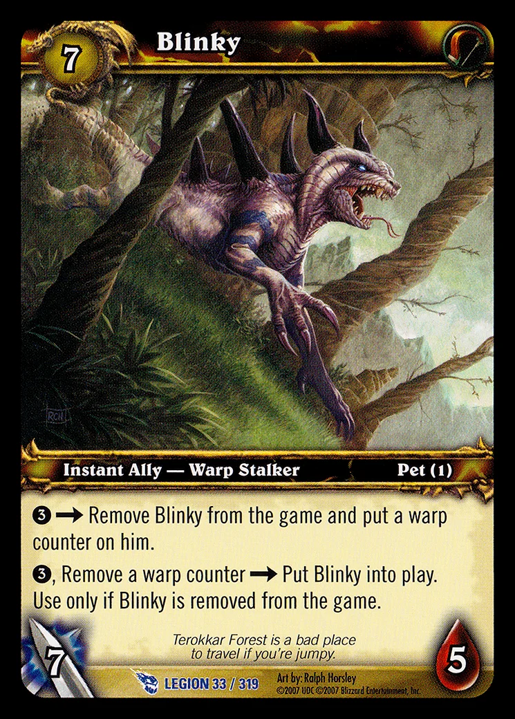 Card scan: Blinky
