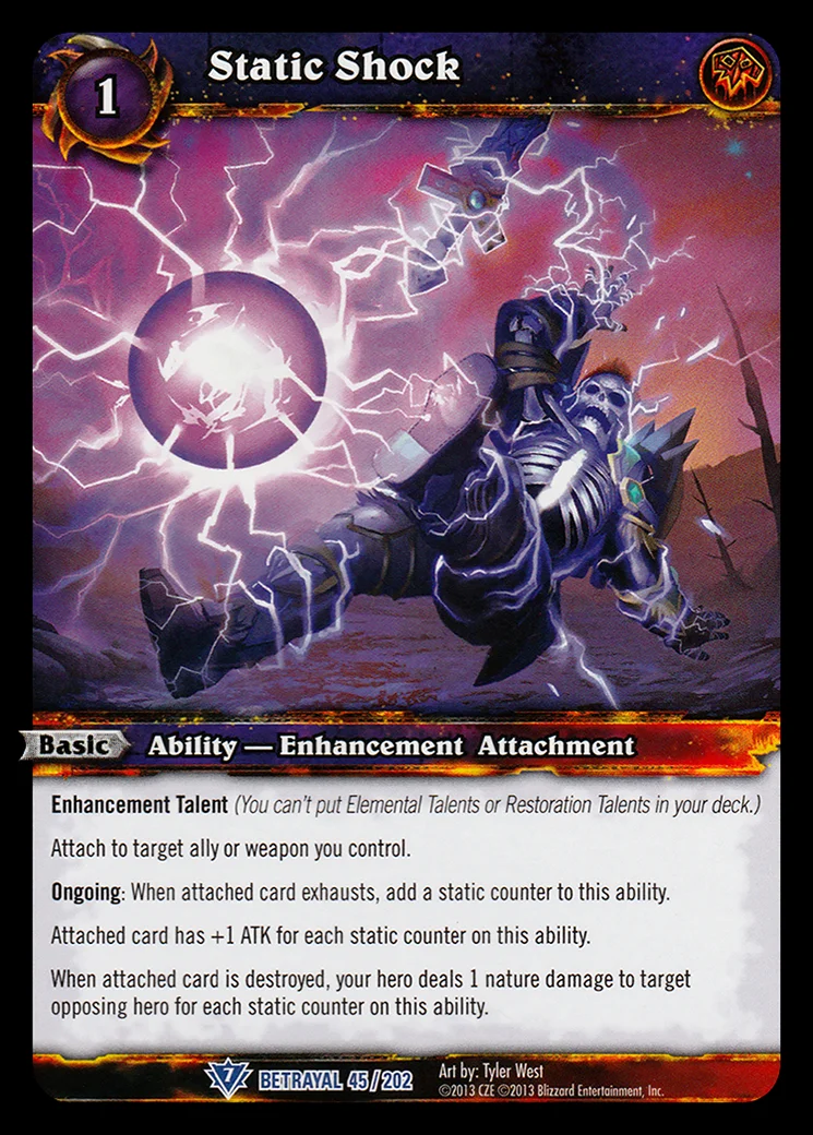 Card scan: Static Shock