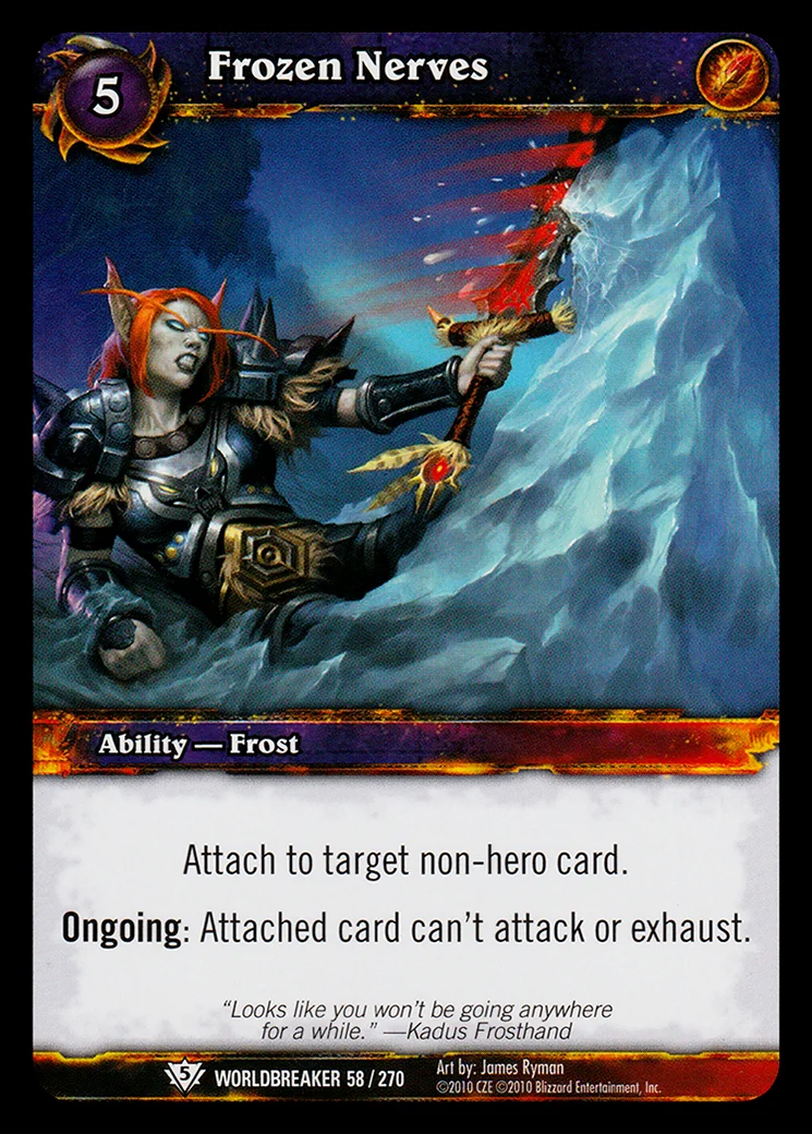 Card scan: Frozen Nerves
