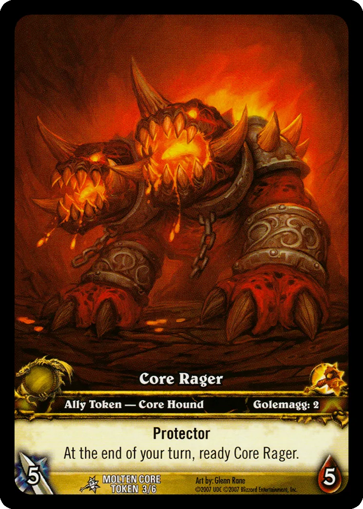 Card scan: Core Rager