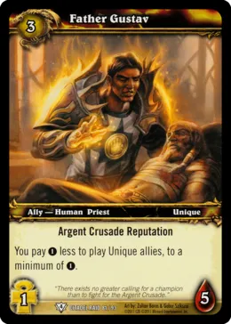 Card scan: Father Gustav