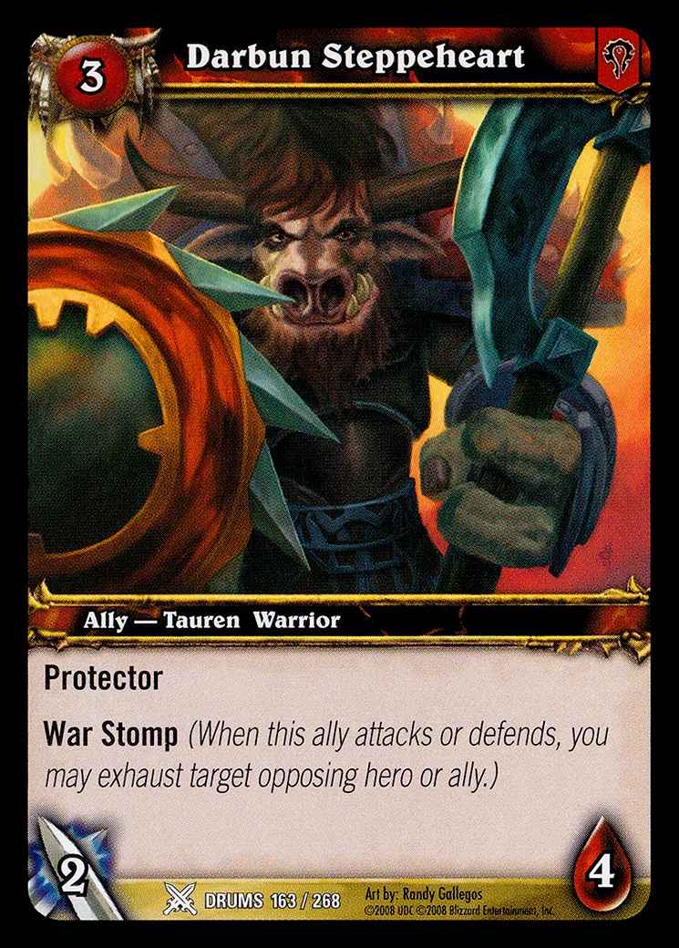 Card scan: Darbun Steppeheart