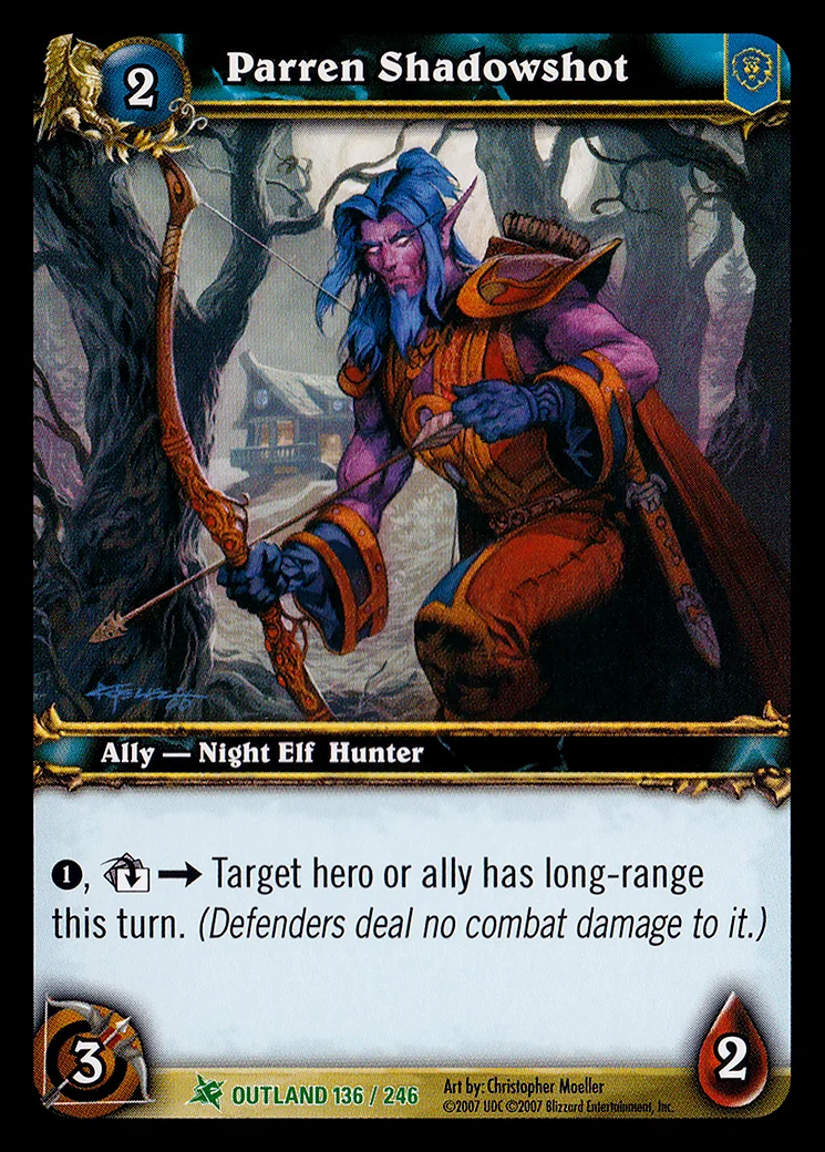 Card scan: Parren Shadowshot