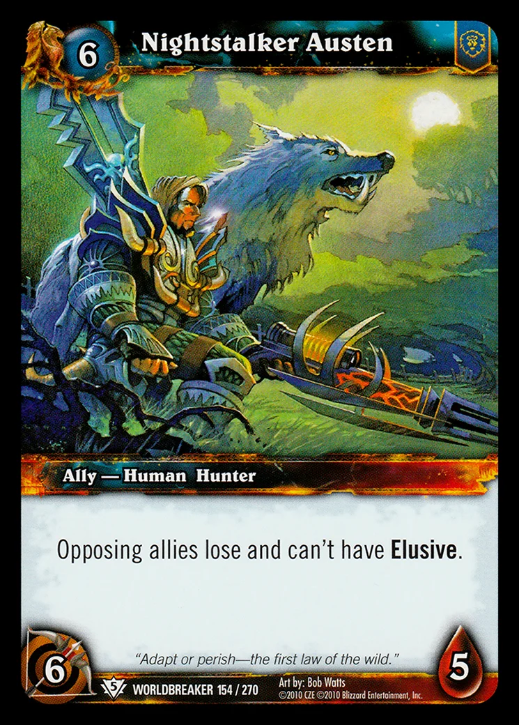 Card scan: Nightstalker Austen