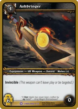Card scan: Ashbringer