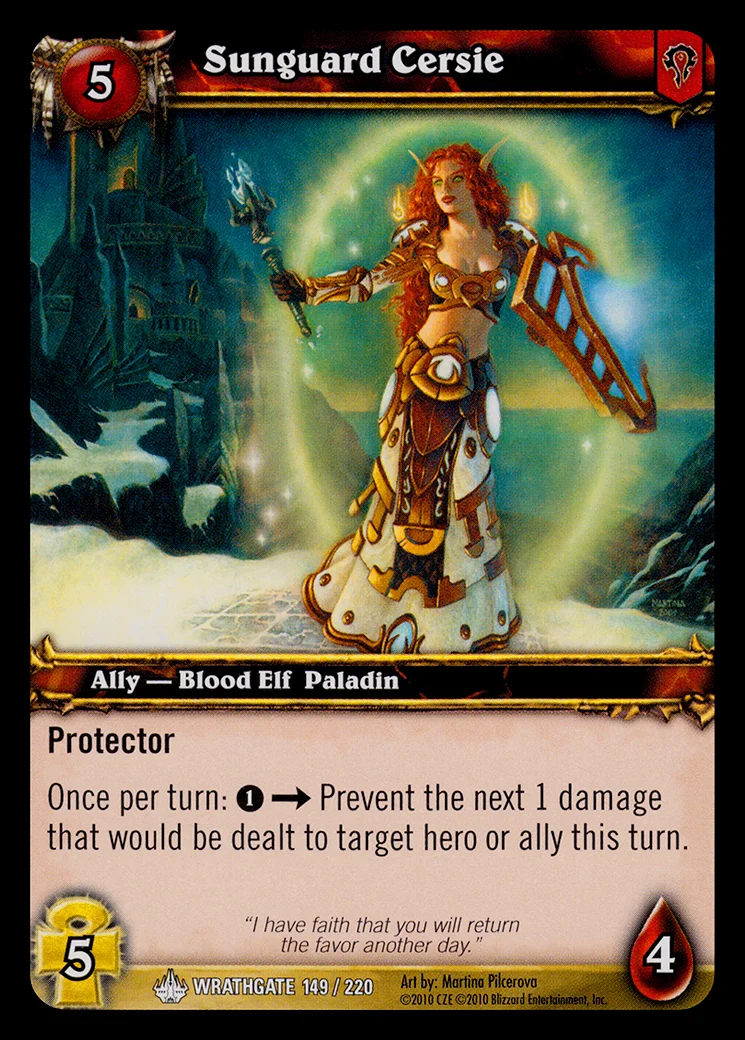 Card scan: Sunguard Cersie