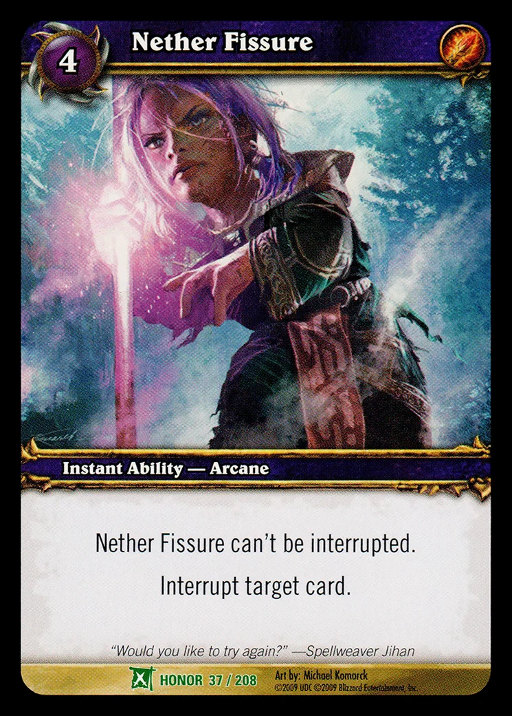 Card scan: Nether Fissure