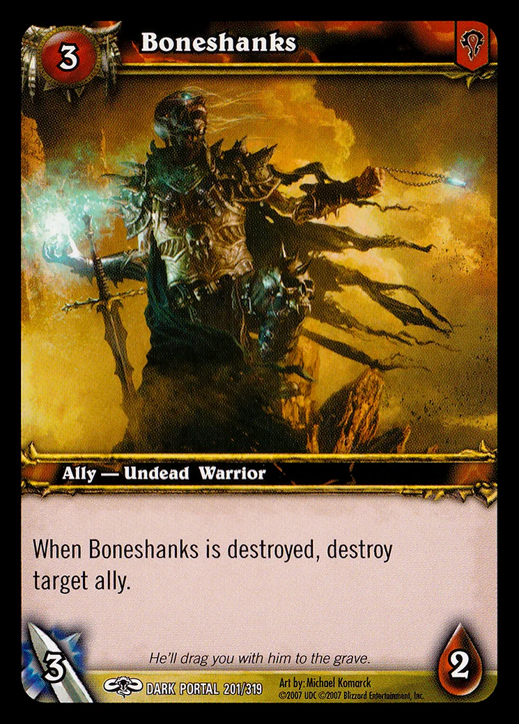 Card scan: Boneshanks