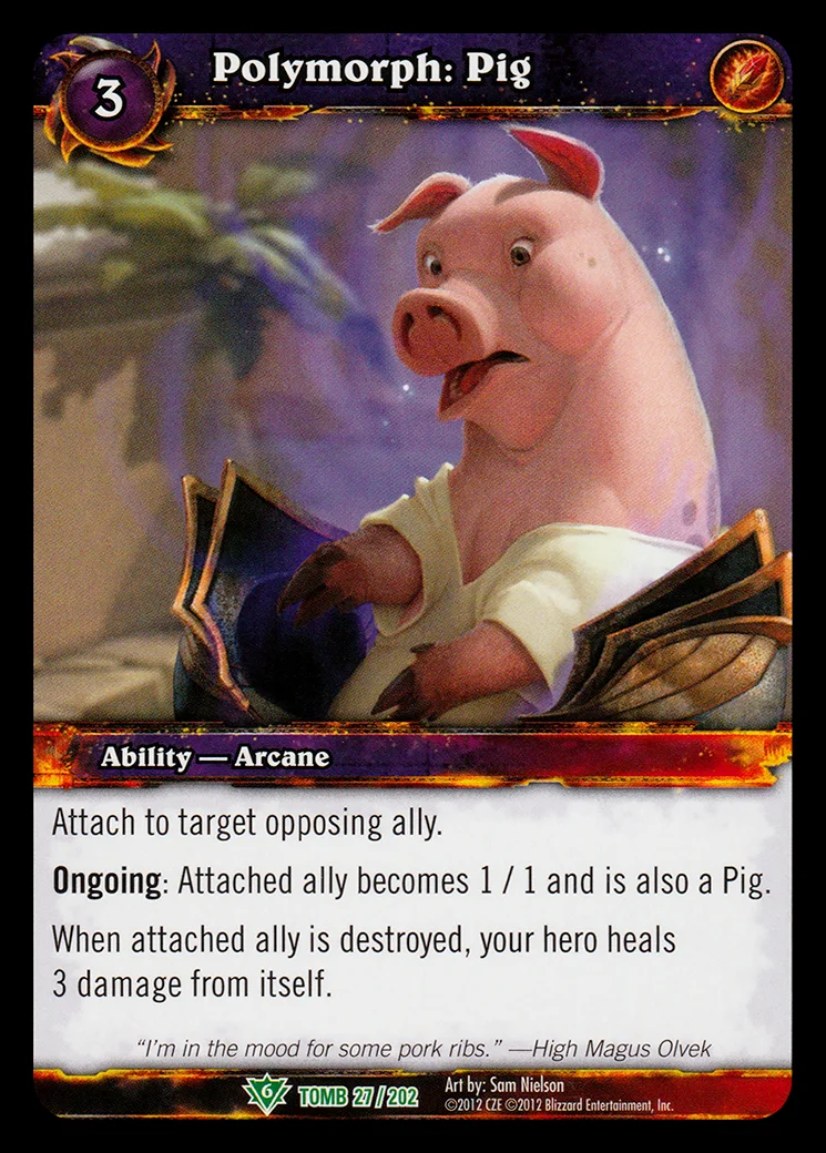 Card scan: Polymorph: Pig