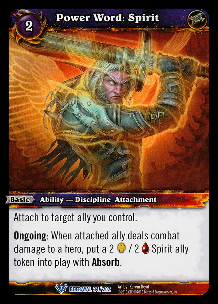 Card scan: Power Word: Spirit