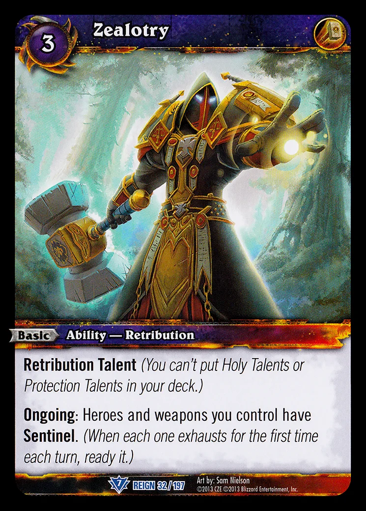 Card scan: Zealotry