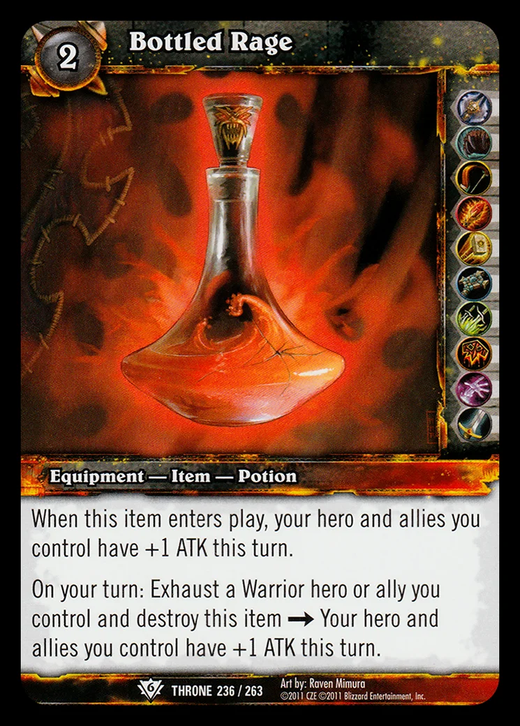 Card scan: Bottled Rage