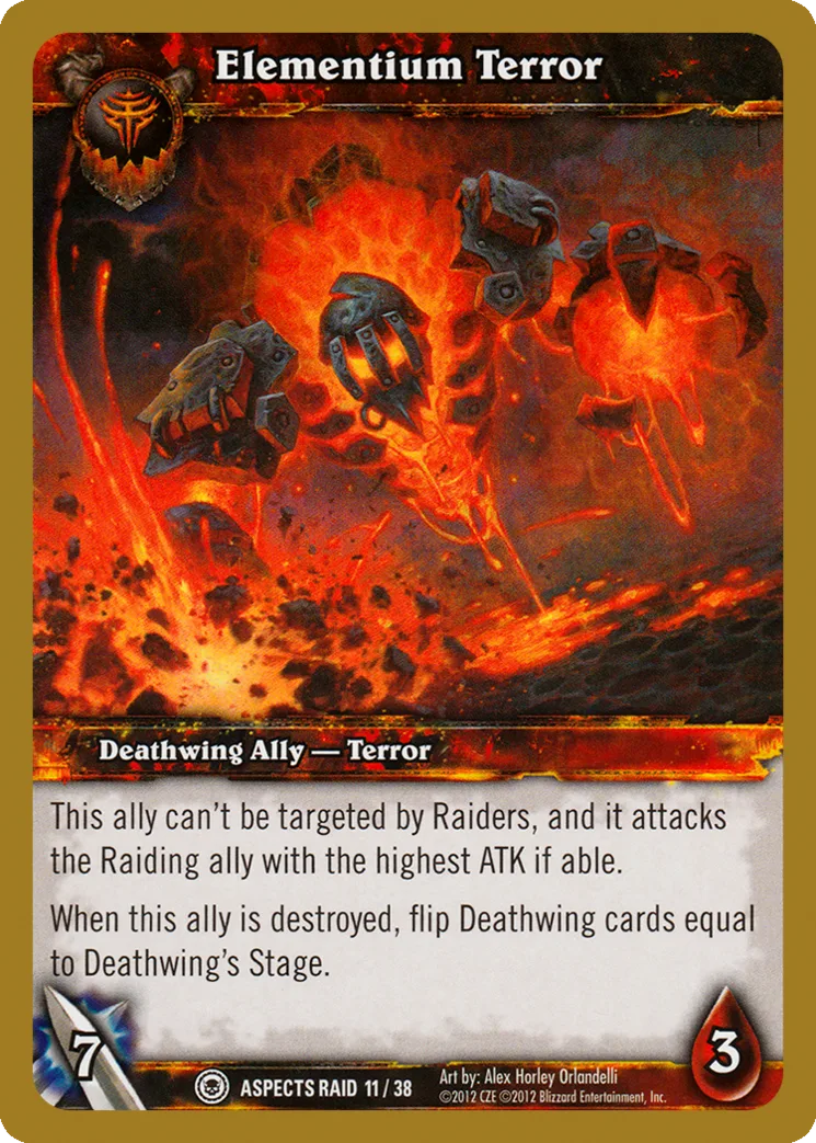 Card scan: Elementium Terror