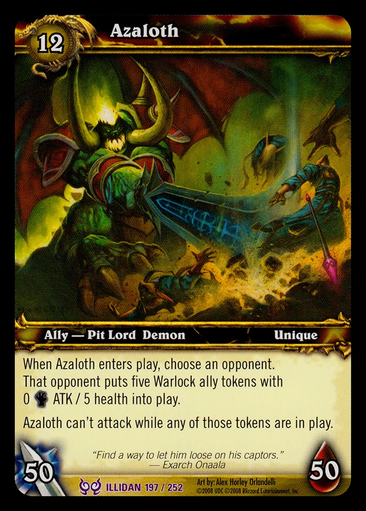 Card scan: Azaloth