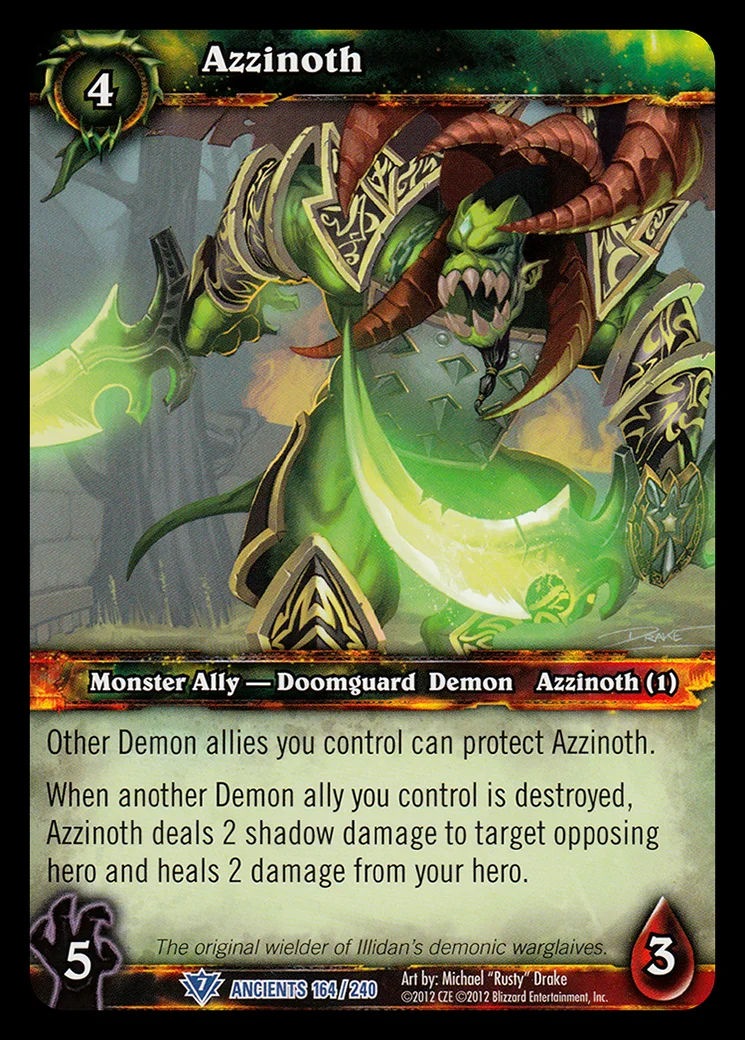 Card scan: Azzinoth