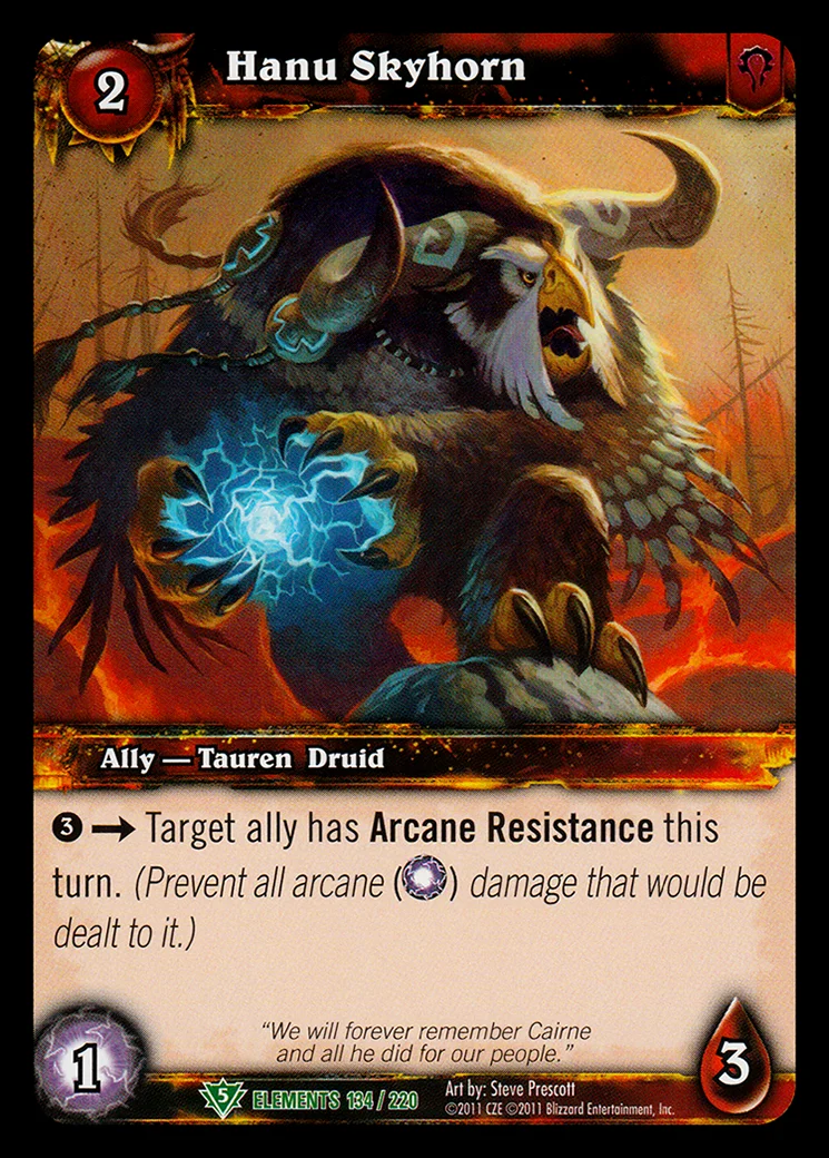 Card scan: Hanu Skyhorn