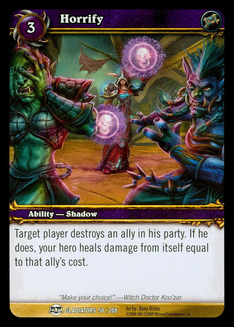 Card scan: Horrify