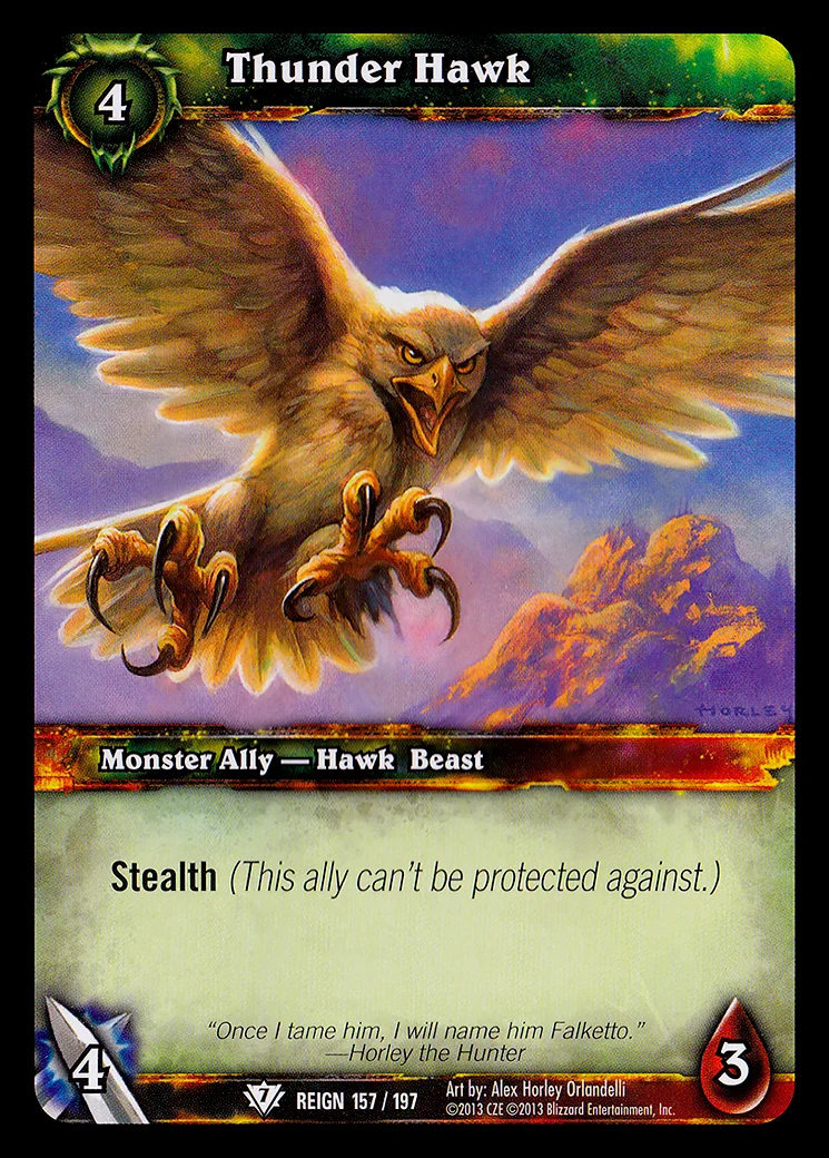 Card scan: Thunder Hawk