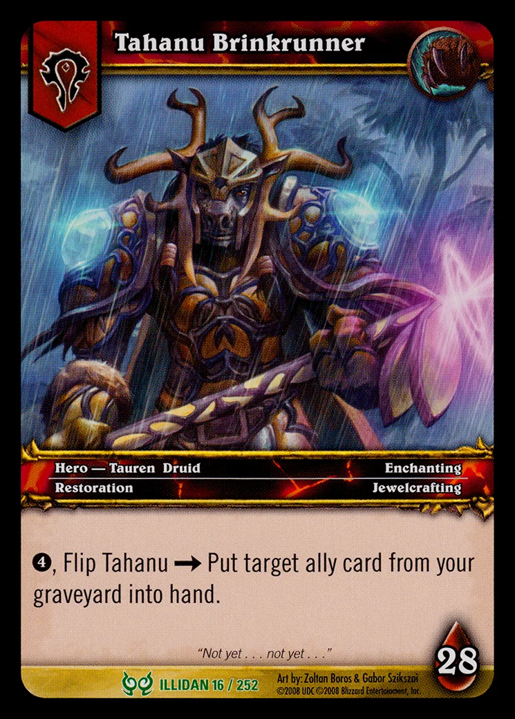 Card scan: Tahanu Brinkrunner